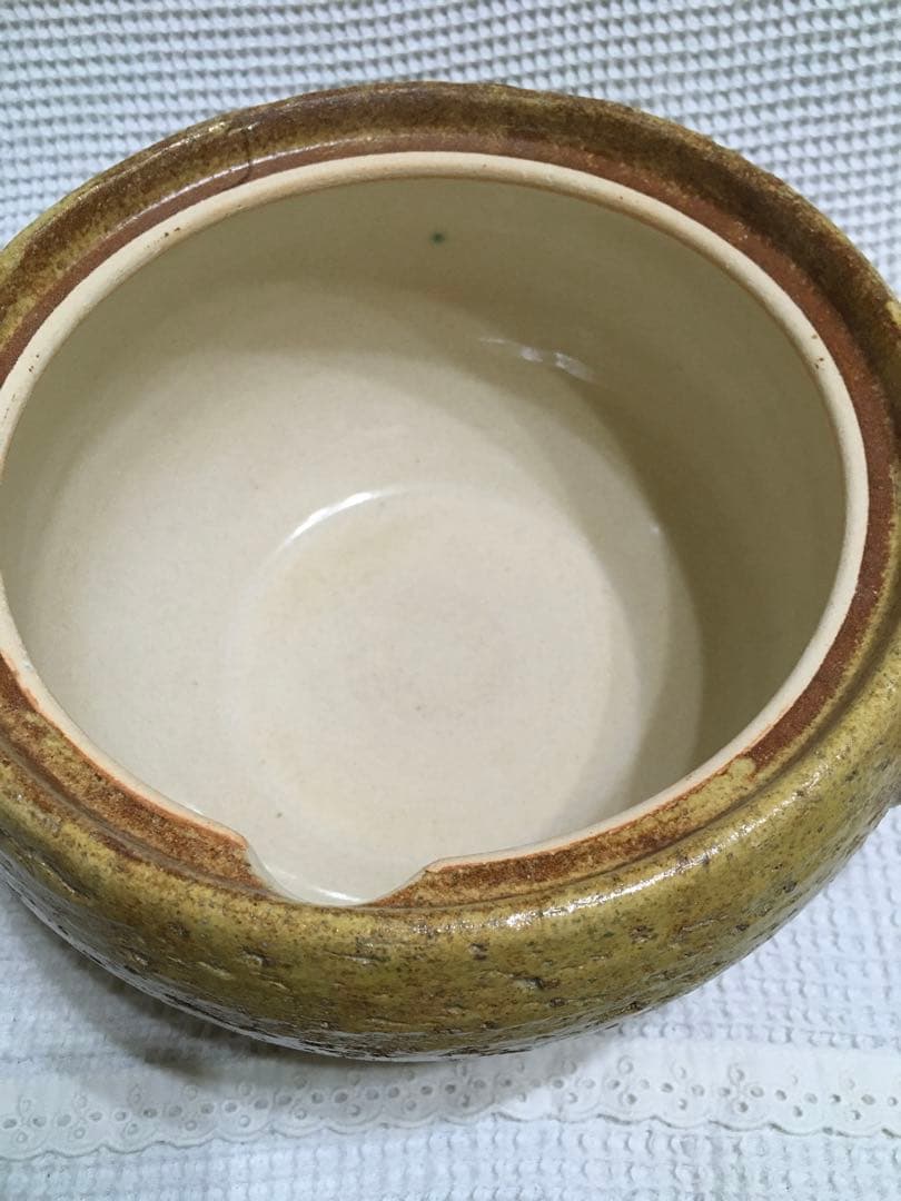 長谷園 伊賀焼　みそ汁鍋 土鍋 レシピ付属 大 長谷園直接購入の正規品　新品