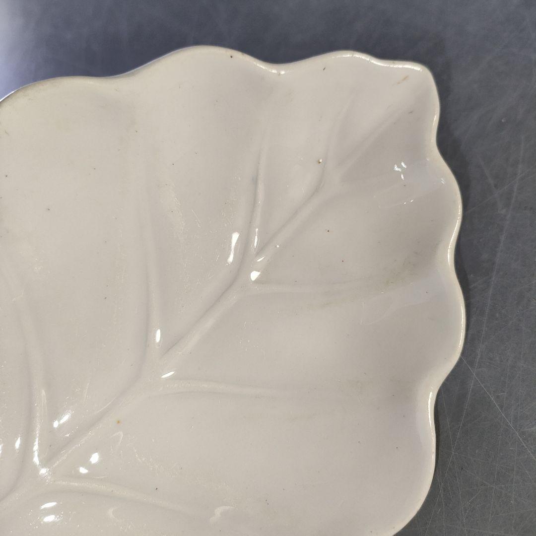 A1283-4/在銘/葉形銘々皿14客/向付/飾皿/盛皿/菓子皿/懐石道具/