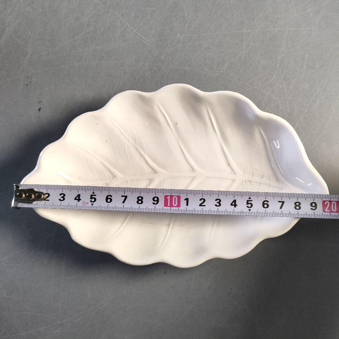 A1283-4/在銘/葉形銘々皿14客/向付/飾皿/盛皿/菓子皿/懐石道具/