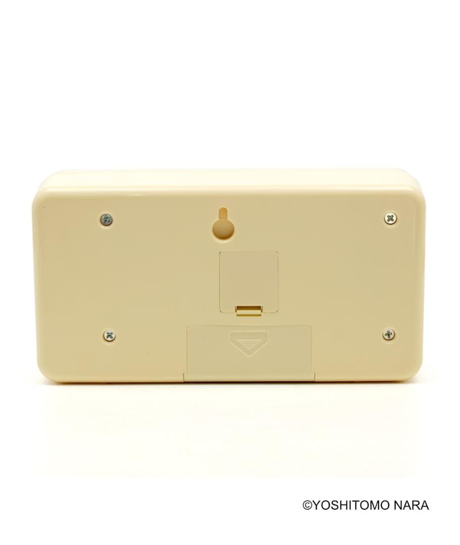 【新品／保証付き】奈良美智 パタパタクロック WALK ON ベージュ ギフト