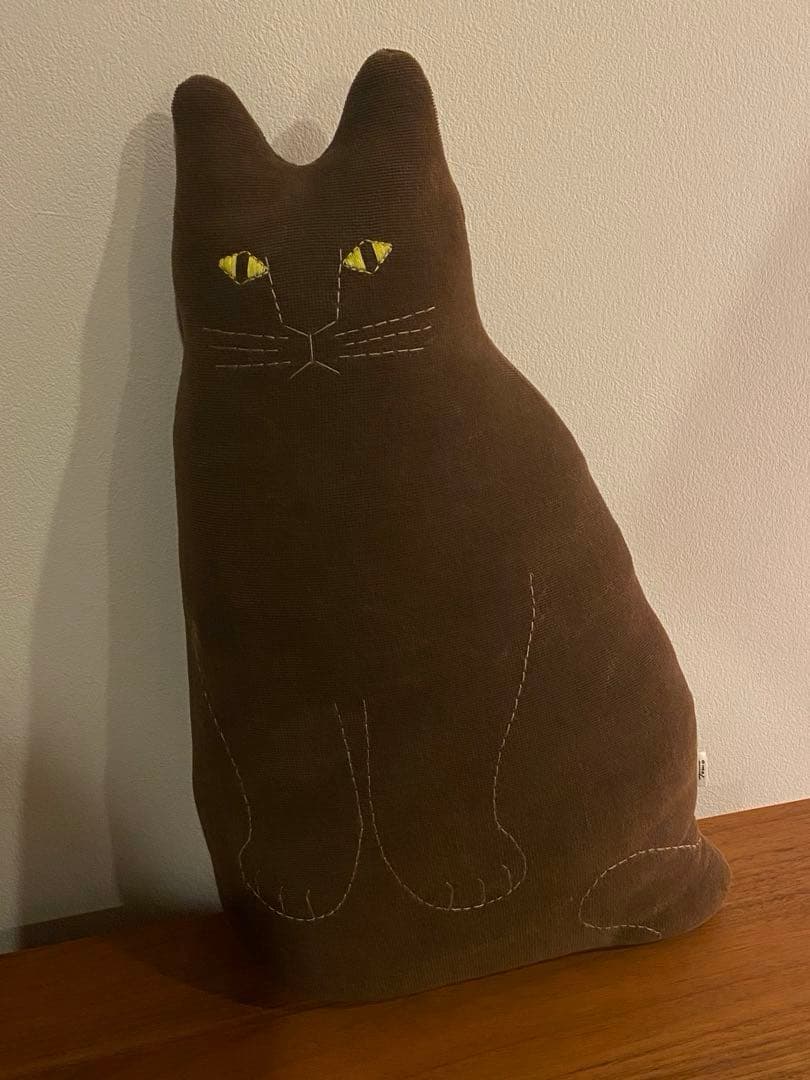 置物 TOMOTAKE Cat Cushion nero