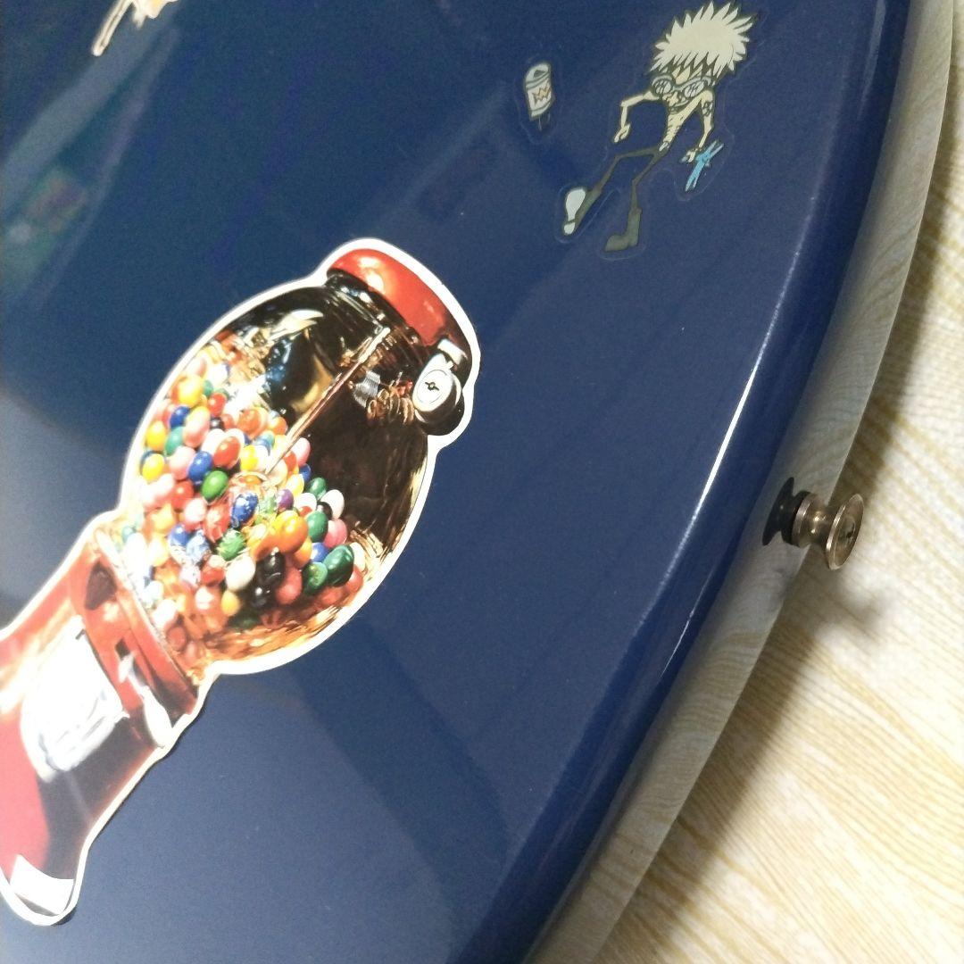 ダークブルー ジャズベーススタイルエレキベース