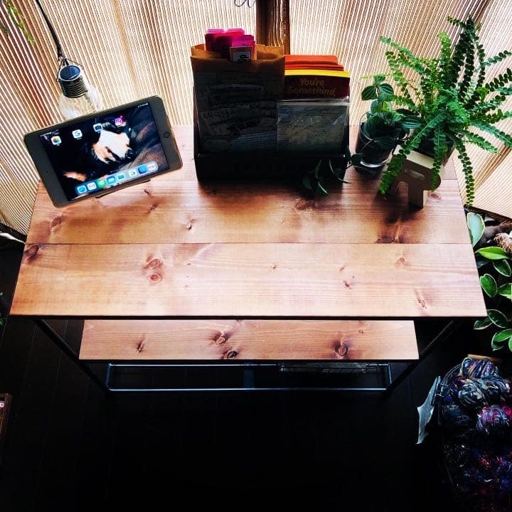 アイアンシェルフ   ラック　アイアン家具　男前　インダストリアル　モダン