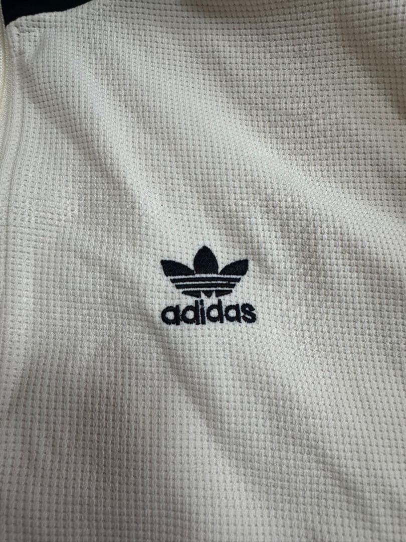adidas トレフォイル ジップアップジャージ L