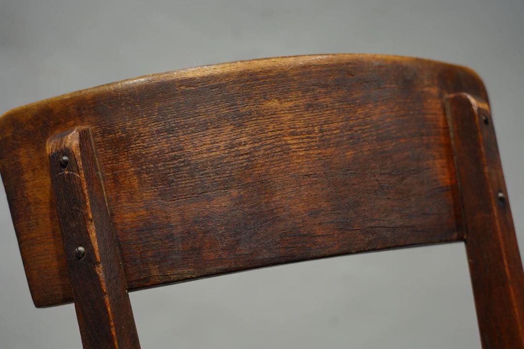 昭和初期　古椅子　小椅子　ビンテージ　アンティークチェア　大正