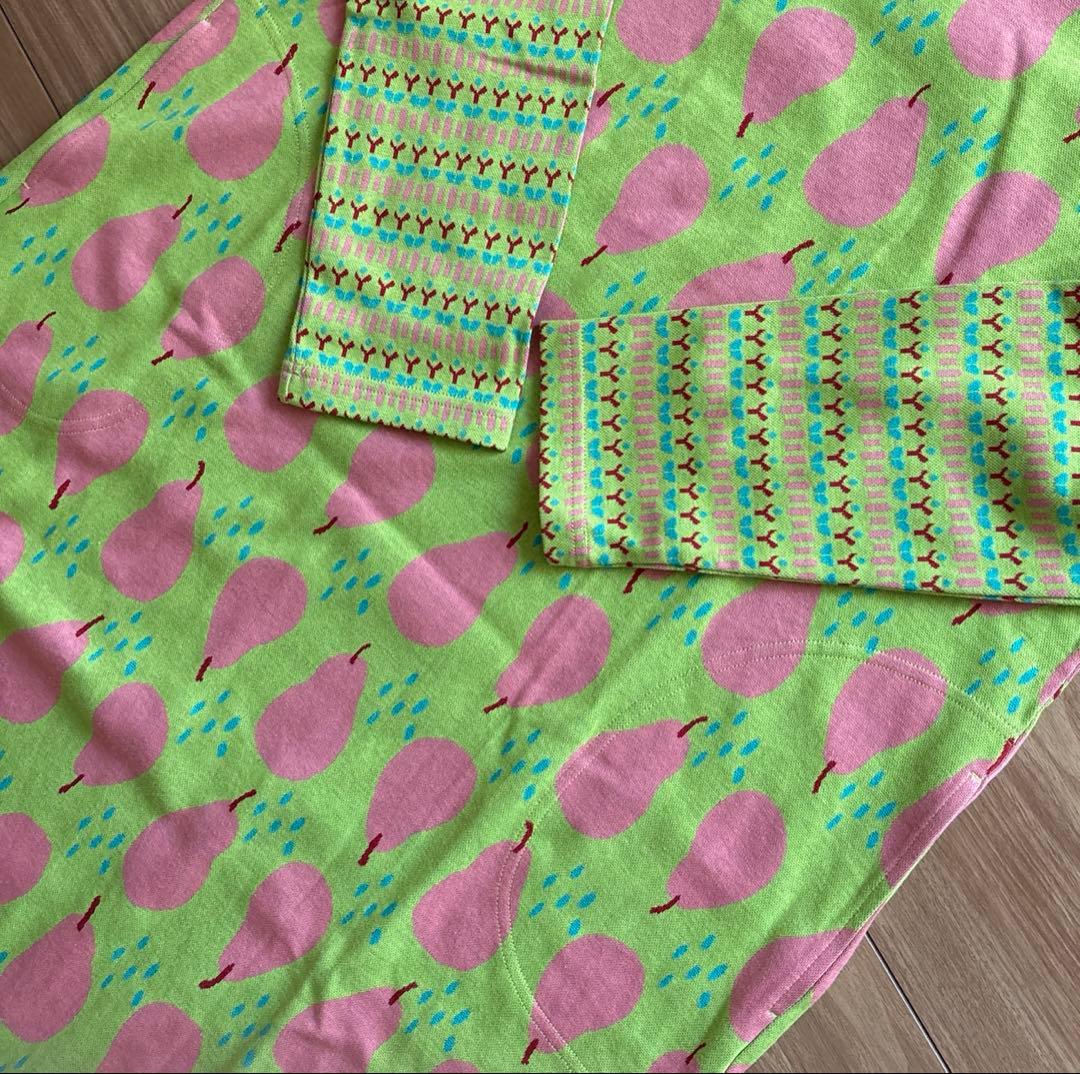 新品★ワコール　マタノアツコ ルームウエア　ワンピースM 洋梨柄