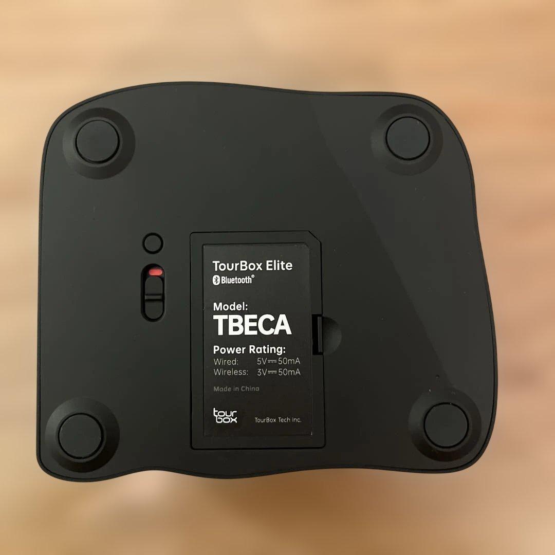 TourBox Elite TBECA ブラック　左手デバイス