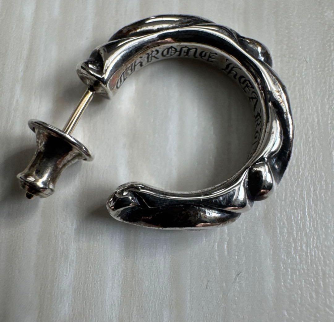 クロムハーツ　フープピアス　シルバー925