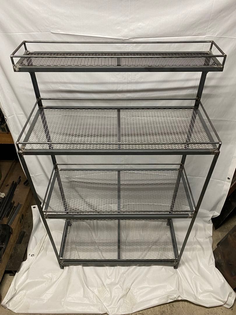 アイアンシェルフ　アイアンラック　スチールラック　植物棚　アガベ　多肉植物　棚