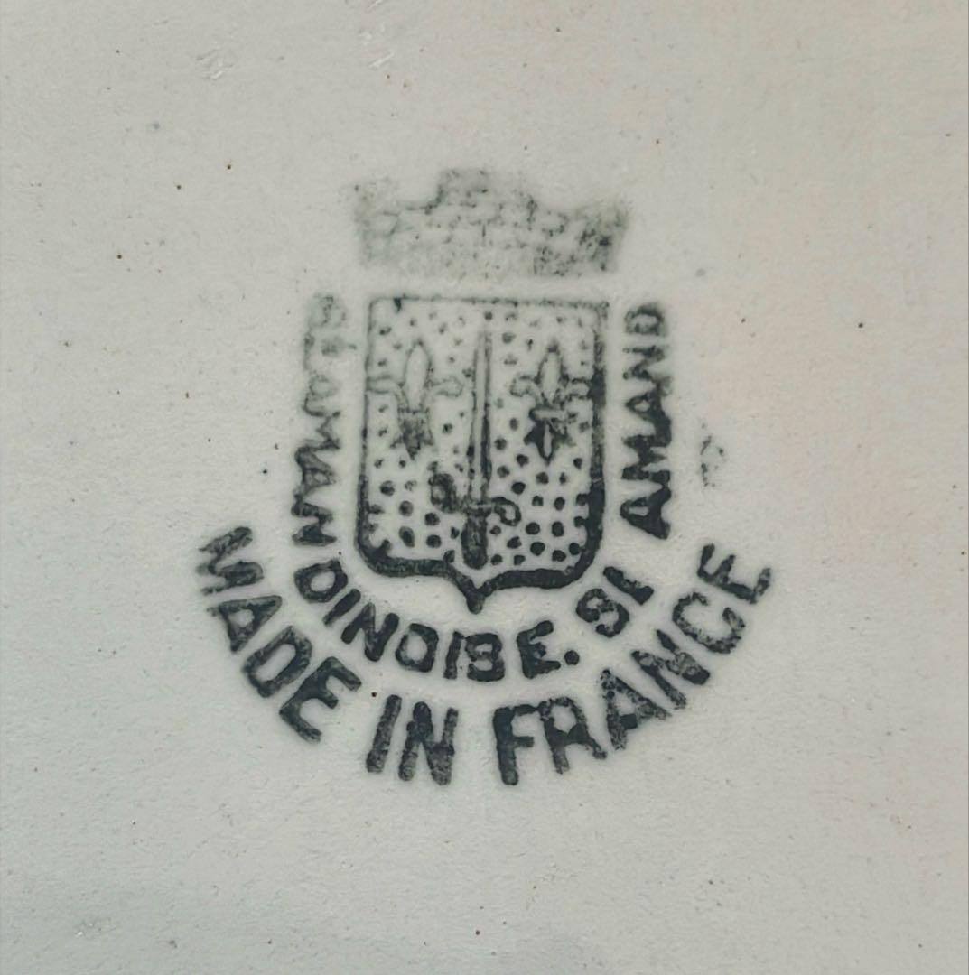 フランス　アンティーク　オーバル皿