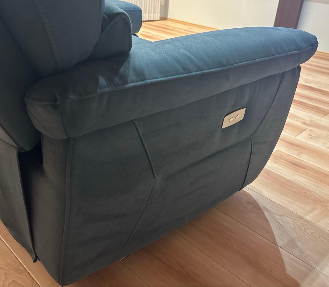 新品未使用品！CRASH GATE 3人掛けソファ 3P インディゴブルー