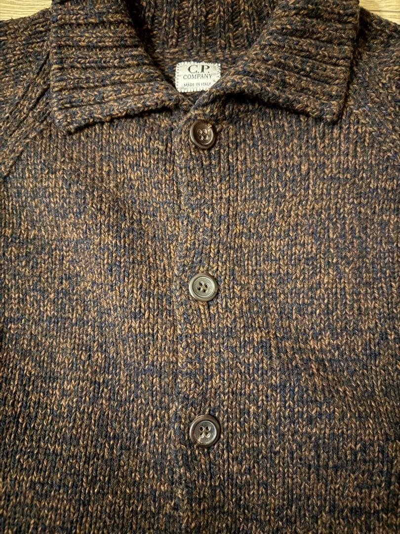 【タイムセール中】90s C.P. COMPANY ウールカーディガン