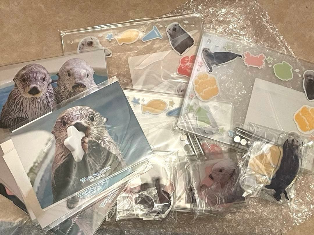 鳥羽水族館　ラッコのメイちゃんくじリターンズ！　フォトフレーム　ペンスタンド　他