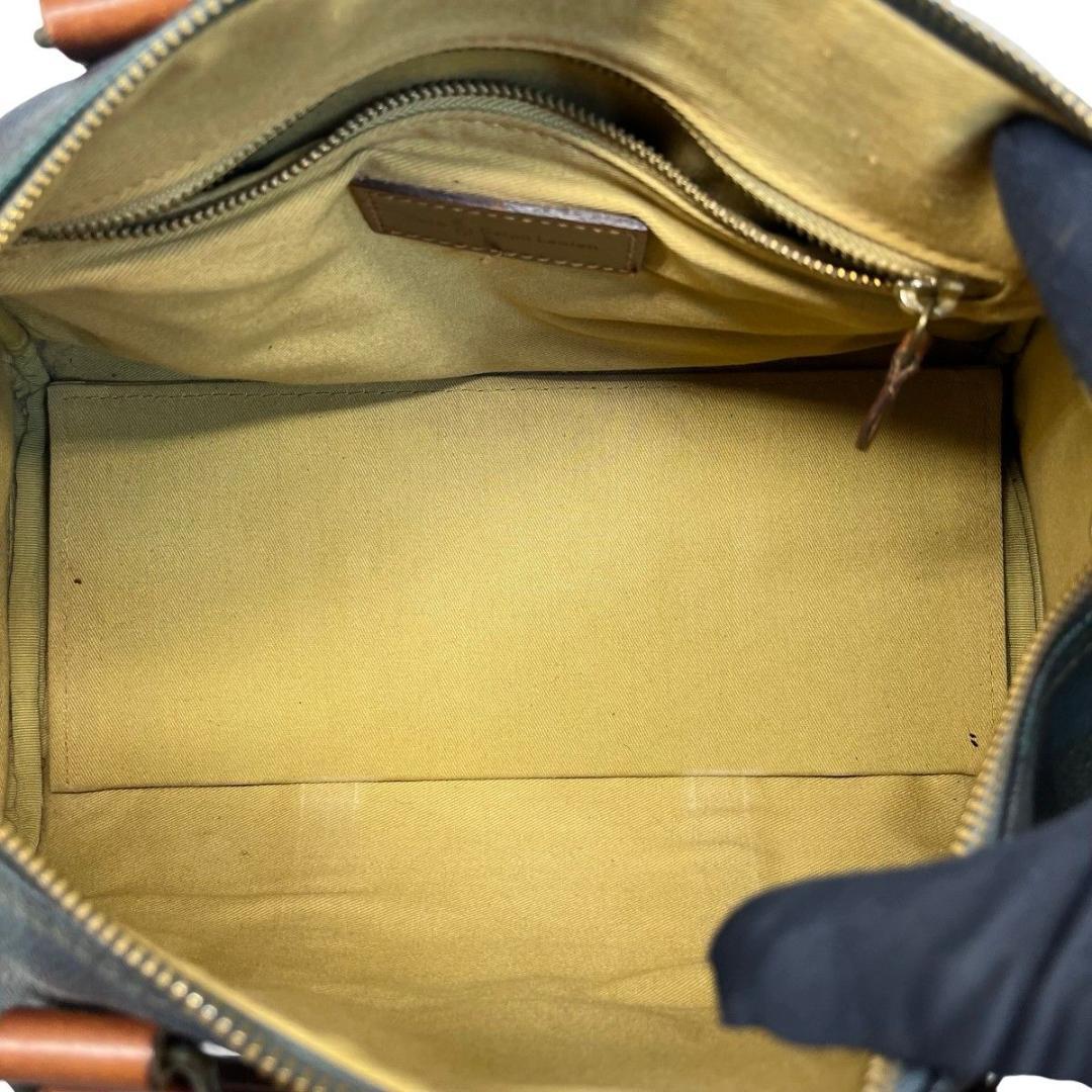 良品　ポロラルフローレン　ボストンバッグ　チェック柄　PVC