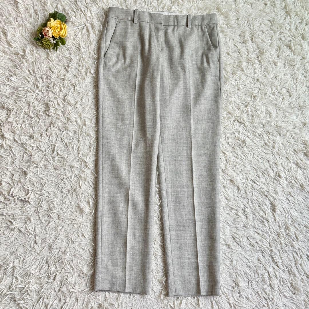 極美品♡セオリー セットアップ ノーカラー パンツ 2/M ライトグレー 近年物