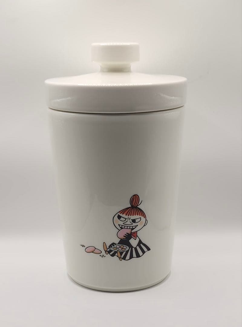 ARABIA ムーミン リトルミイ クッキージャー 廃盤 シール付