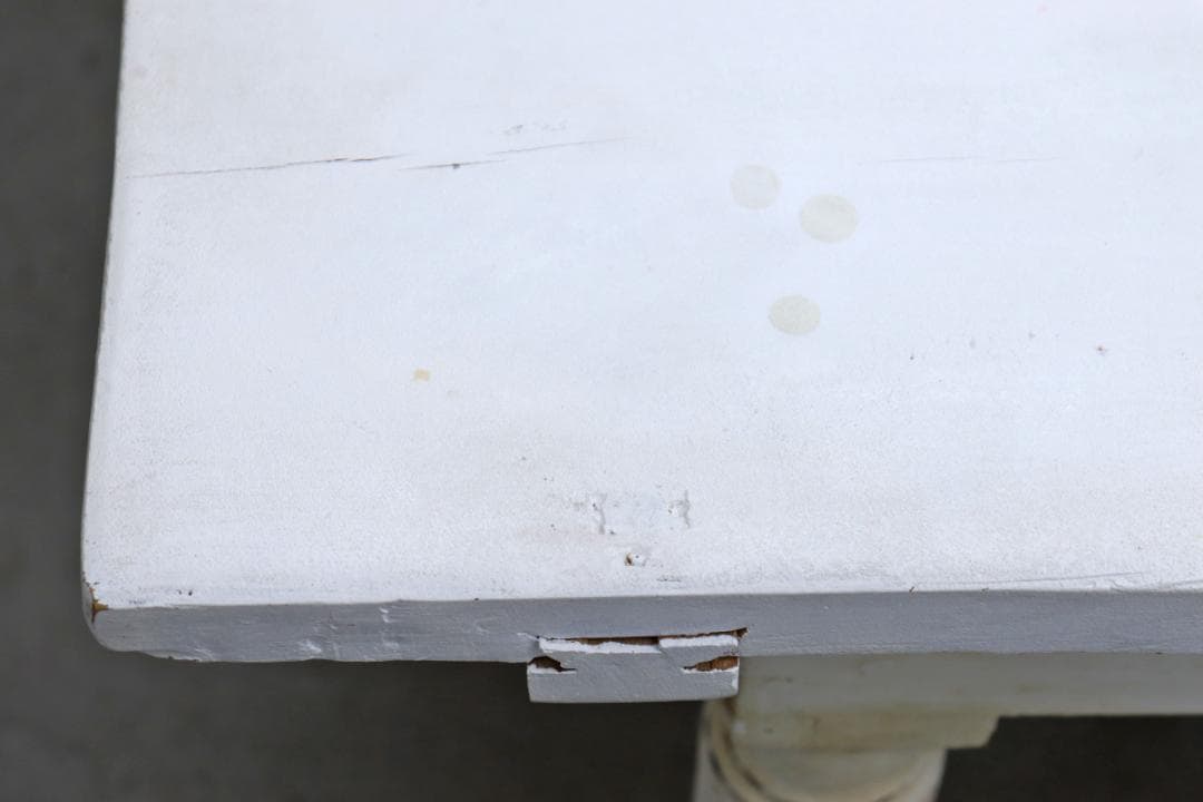 ヴィンテージ クラシカル ペイント ダイニングテーブル 作業台 コンソール