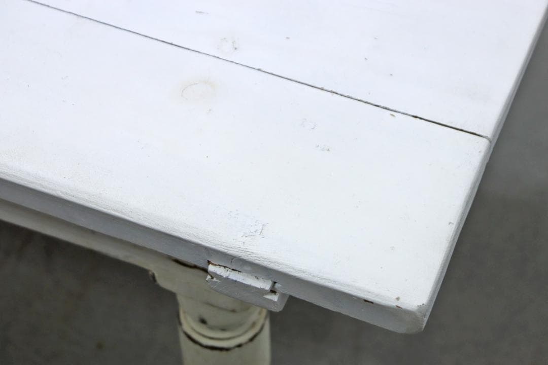 ヴィンテージ クラシカル ペイント ダイニングテーブル 作業台 コンソール