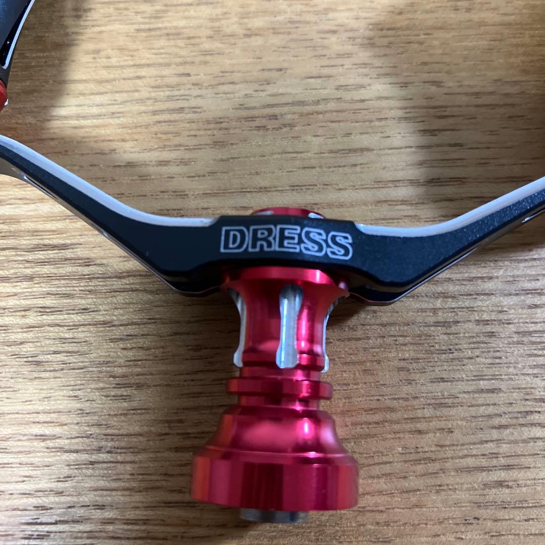美品　ダイワ用　DRESS ダブルハンドル　ハイテン　スタンド　セット