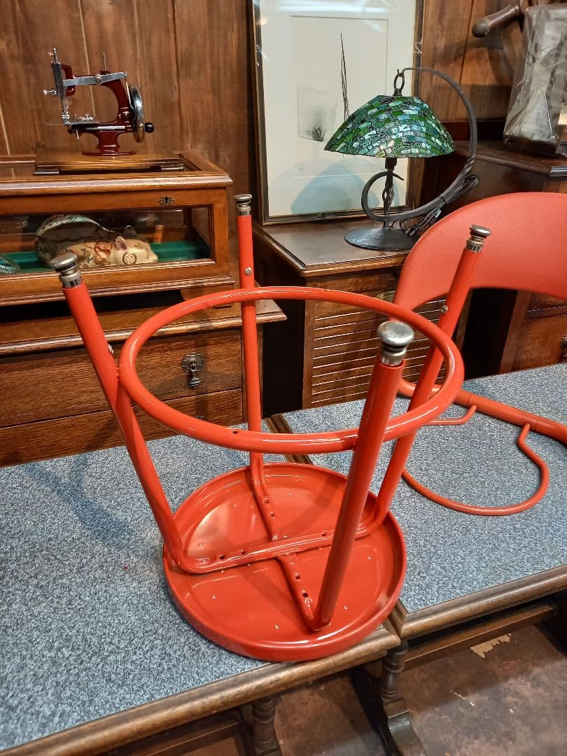 レア　1970s　アメリカ製　ヴィンテージ　スチール　インダストリアル　スツール