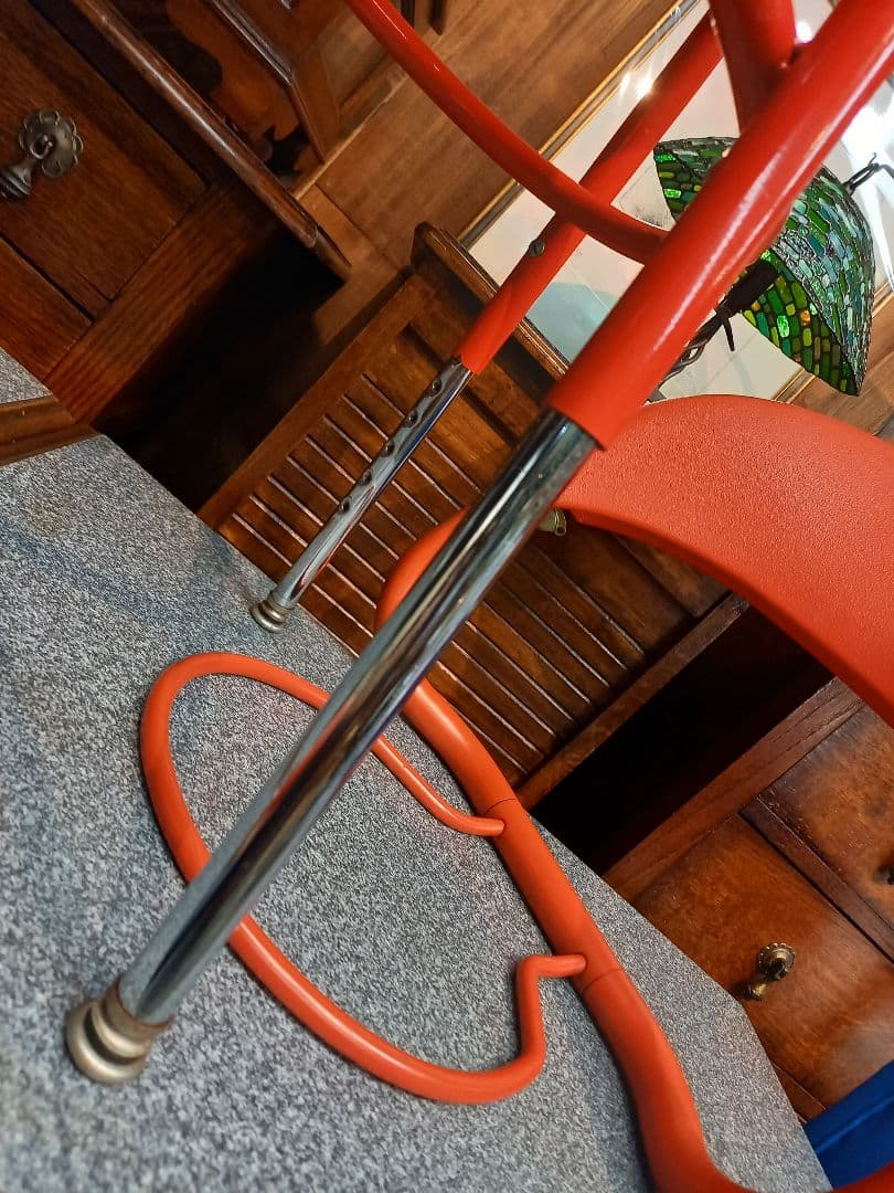 レア　1970s　アメリカ製　ヴィンテージ　スチール　インダストリアル　スツール