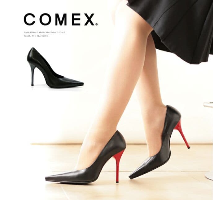 COMEX　パンプス　23cm 　ヒール10.5cm