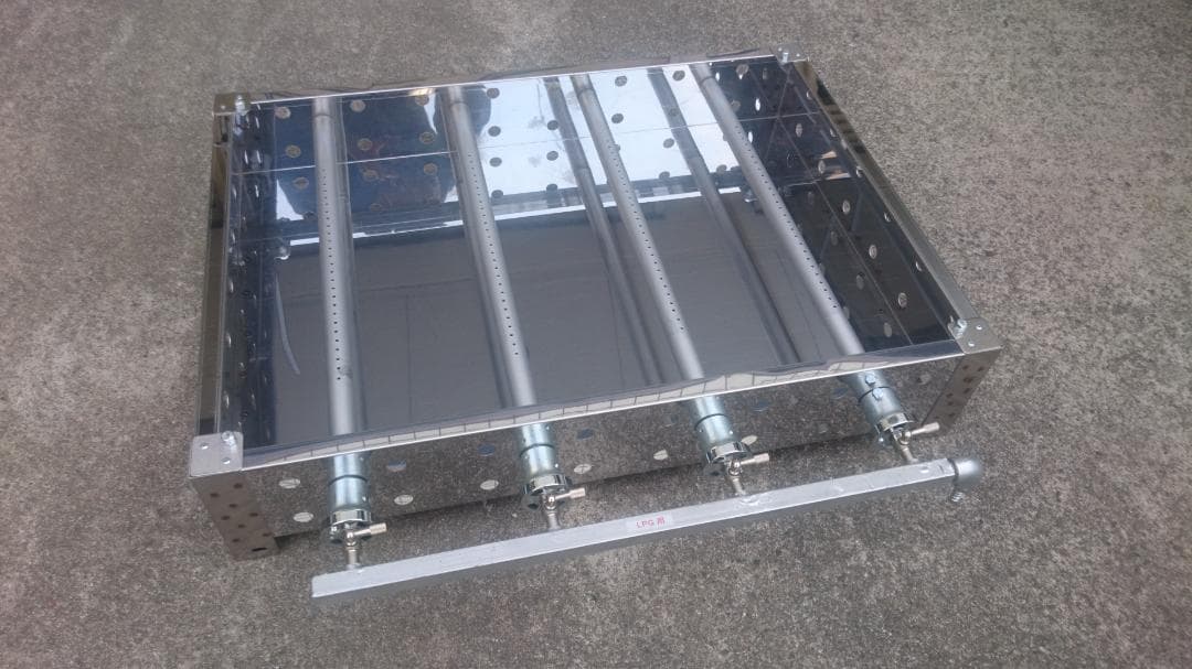 極厚６ミリ　鉄板焼き　ガスグリラー　750幅　LPG　お好み焼きそば祭　送料無料