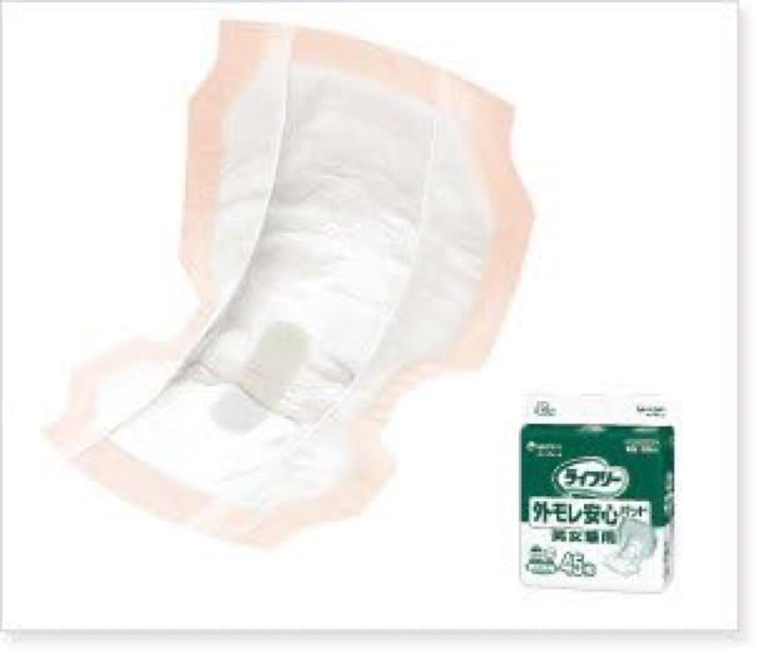 ライフリー 外モレ安心パッド 180枚 男女兼用　業務用　未使用未開封