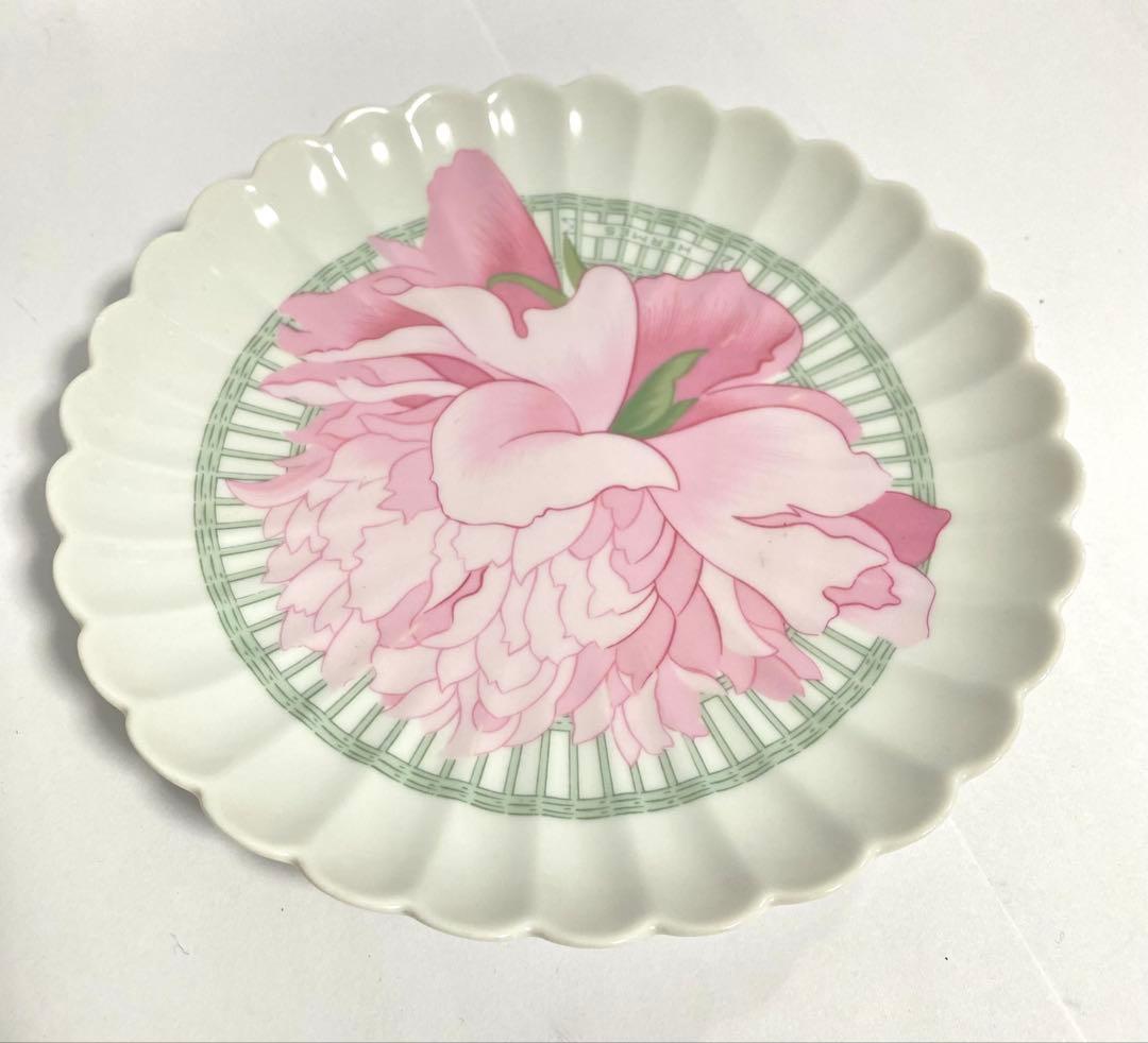 HERMES エルメス ピヴォワンヌ 芍薬 プレート　皿 15cm