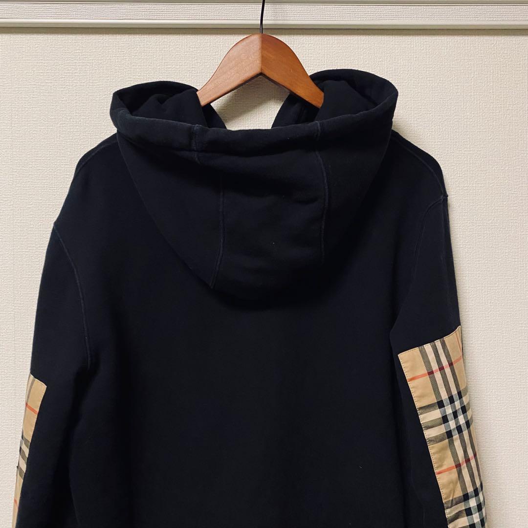 BURBERRY バーバリー ジップアップパーカー 袖ロゴ