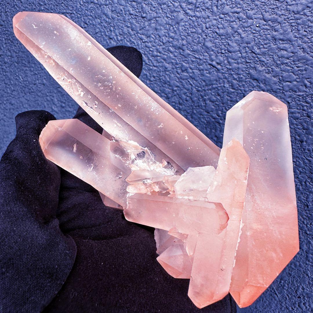 別格高級品❗️爆レア❗️両剣❗️超綺麗♡可愛い♡☆ピンクレムリアンシード原石A1348