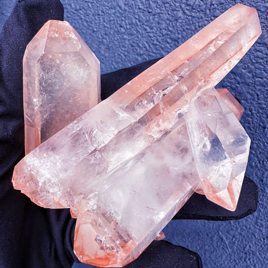 別格高級品❗️爆レア❗️両剣❗️超綺麗♡可愛い♡☆ピンクレムリアンシード原石A1348