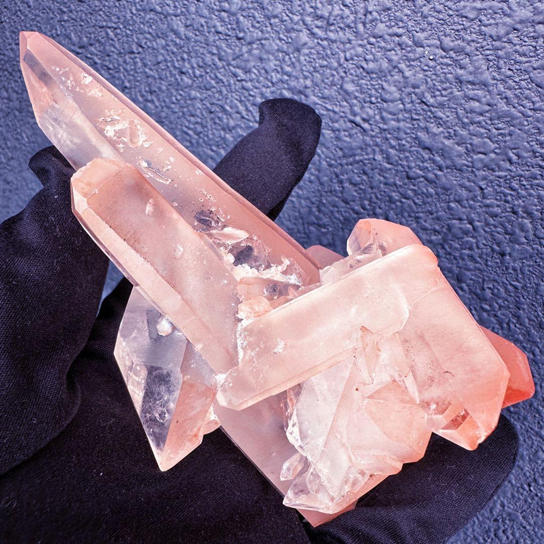 別格高級品❗️爆レア❗️両剣❗️超綺麗♡可愛い♡☆ピンクレムリアンシード原石A1348