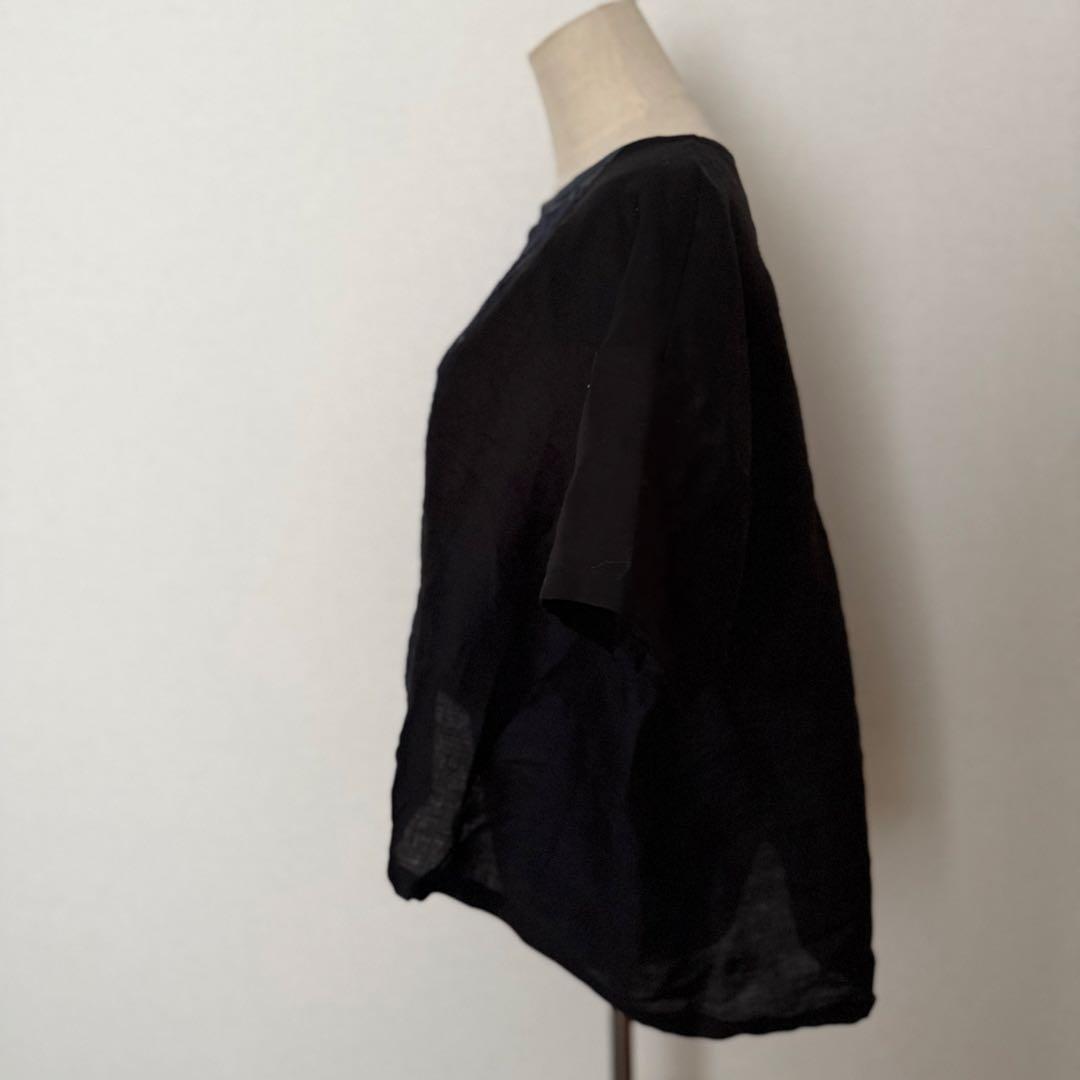 ミナペルホネン　smile flower タックプルオーバー