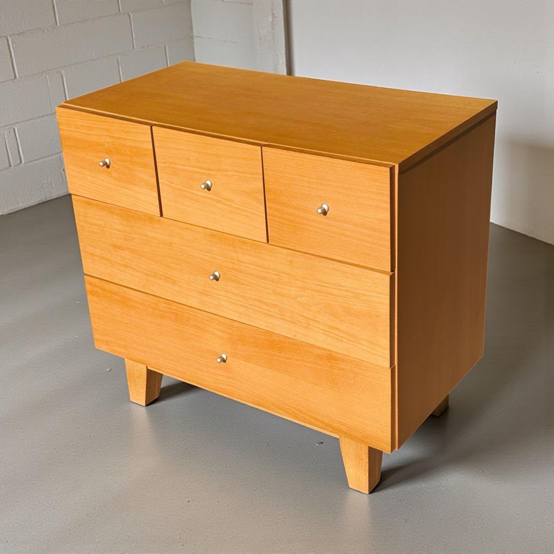 KZ025 【廃盤】unico MIO チェスト 北欧モダンデザインナチュラル