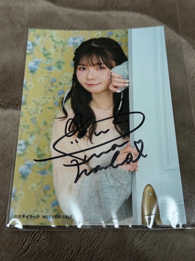 諏訪ななか カレンダー お渡し会 限定 サイン ブロマイド