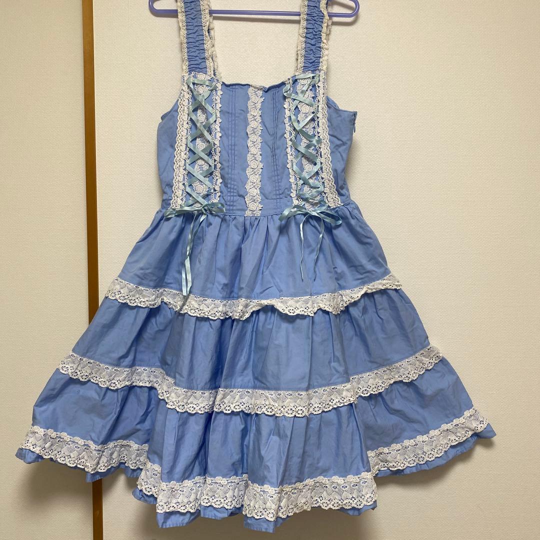 BABYTHESTARSSHINEBRIGHT ブルーJSKシミあり