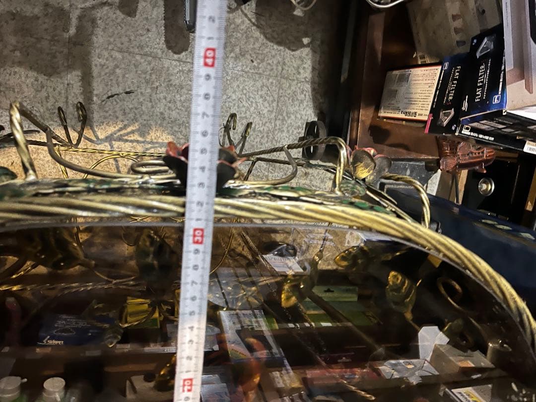 バラガラステーブル、バラアイアンテーブル、花台、フラワーテーブル ローズテーブル