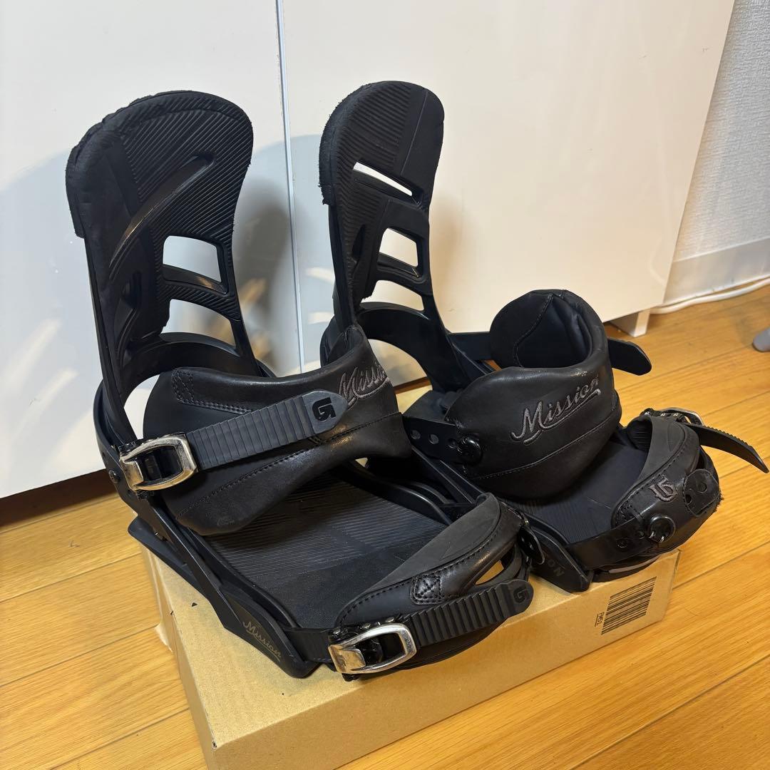 Burton Mission スノーボードビンディング ブラック