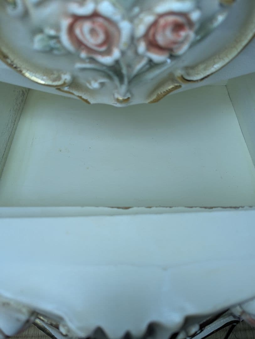 ロココ調 ドレッサー 豪華 姫系 椅子つき アンティーク 鏡台 ミラー