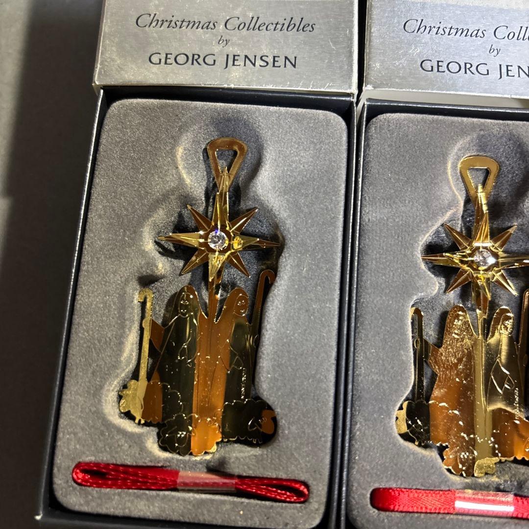 ジョージ　ジェンセン　クリスマス　オーナメント　3点
