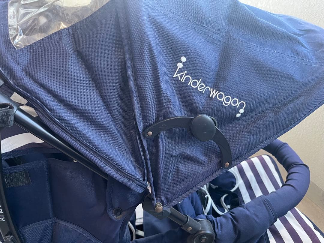 【2人乗りベビーカー】キンダーワゴンDUOシティHOP 日本育児