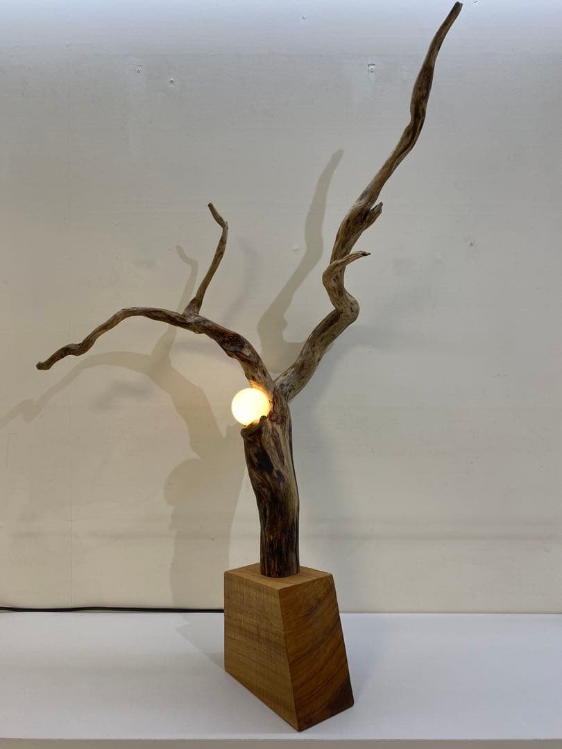 流木ライト　D+L NO.050