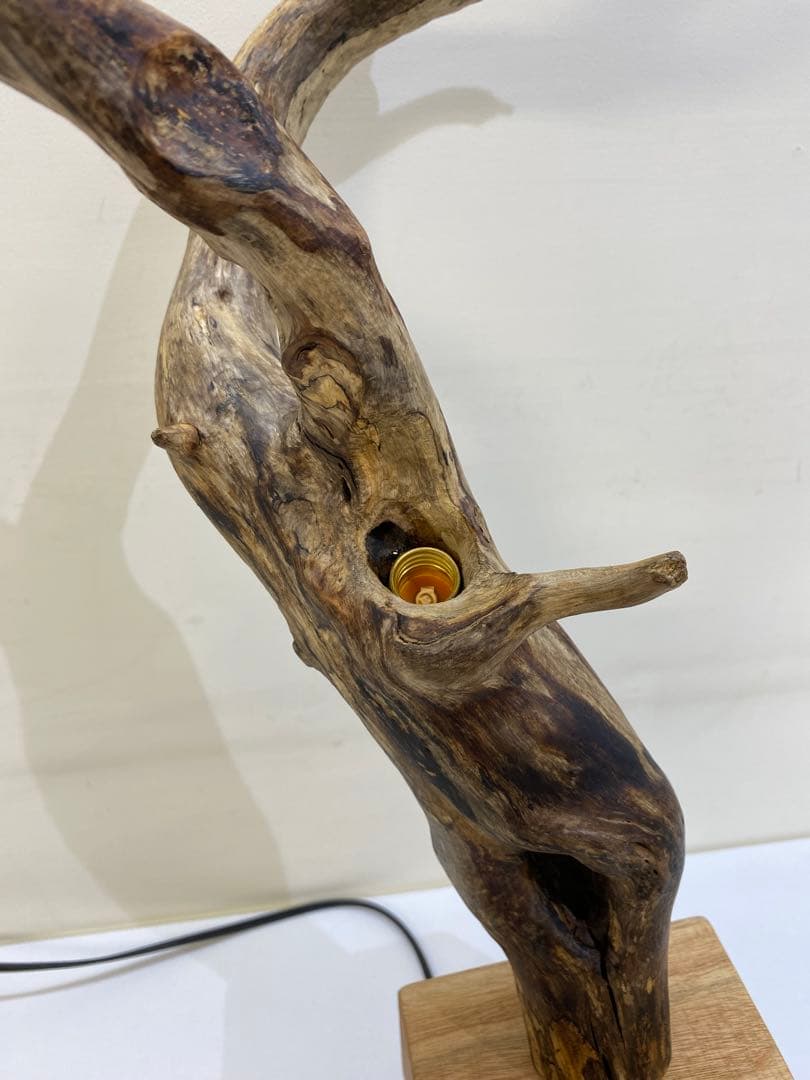 流木ライト　D+L NO.050