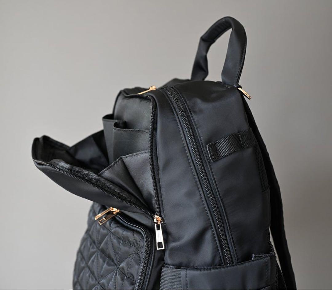 【新品】しまむら MUMU & Co. 多機能リュック マザーズリュック 黒