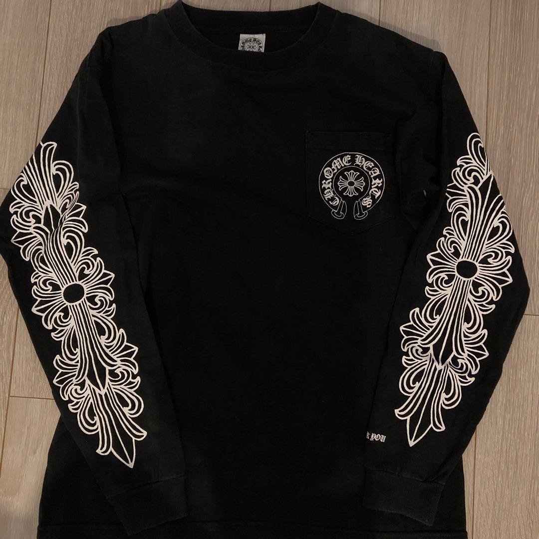 Chrome Hearts made in USA ブラック ロングtシャツM