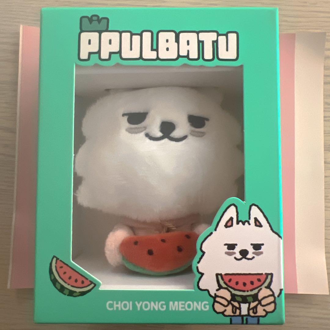 TXTスビン プルバトゥ スイカ ヨンモン プラッシュキーリング