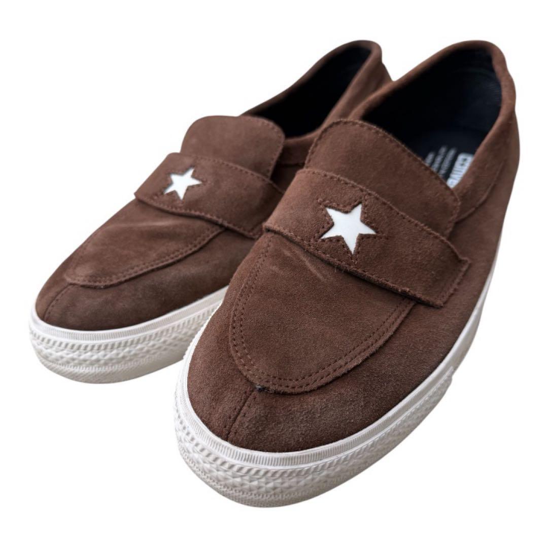 ONE STAR LOAFER converse addict ブラウン28cm