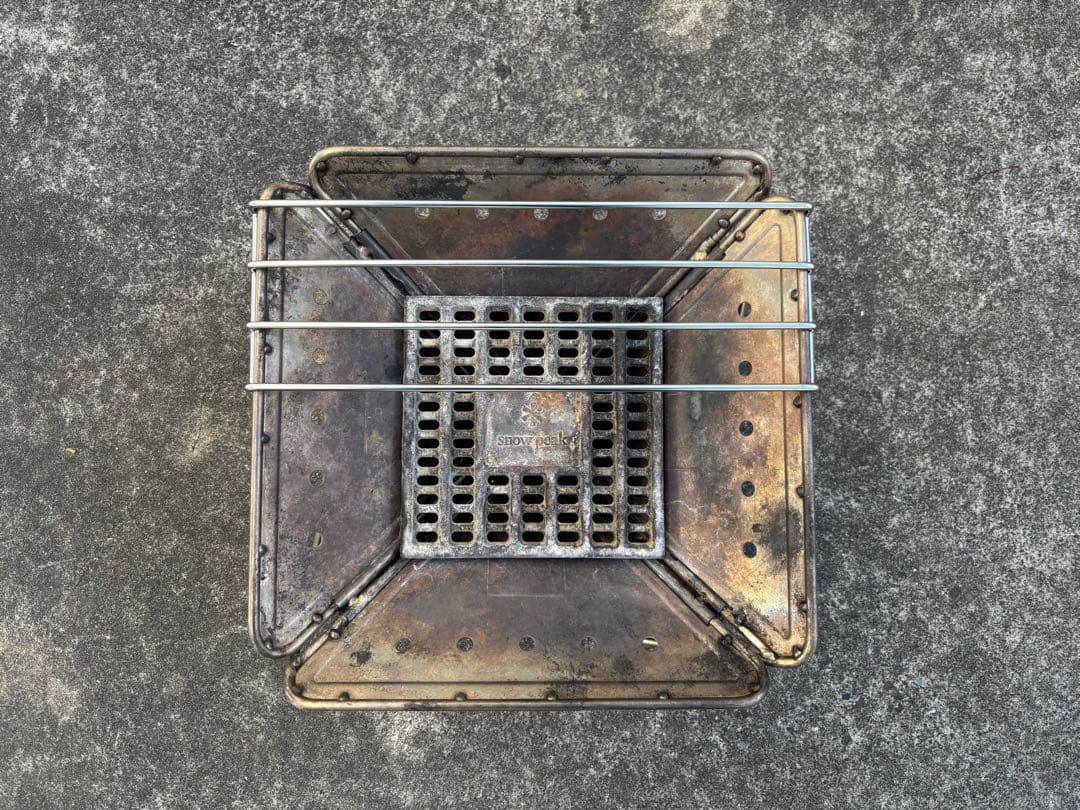 スノーピーク　焚き火台Mセット　 peak