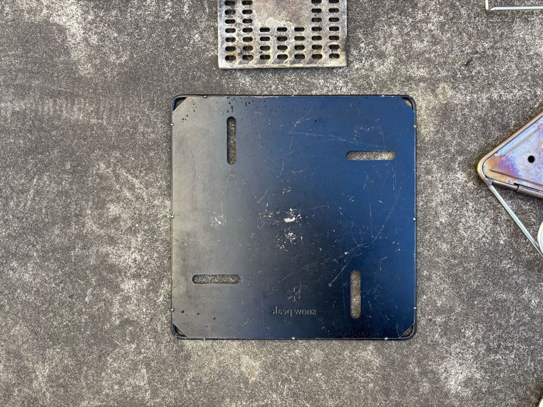 スノーピーク　焚き火台Mセット　 peak